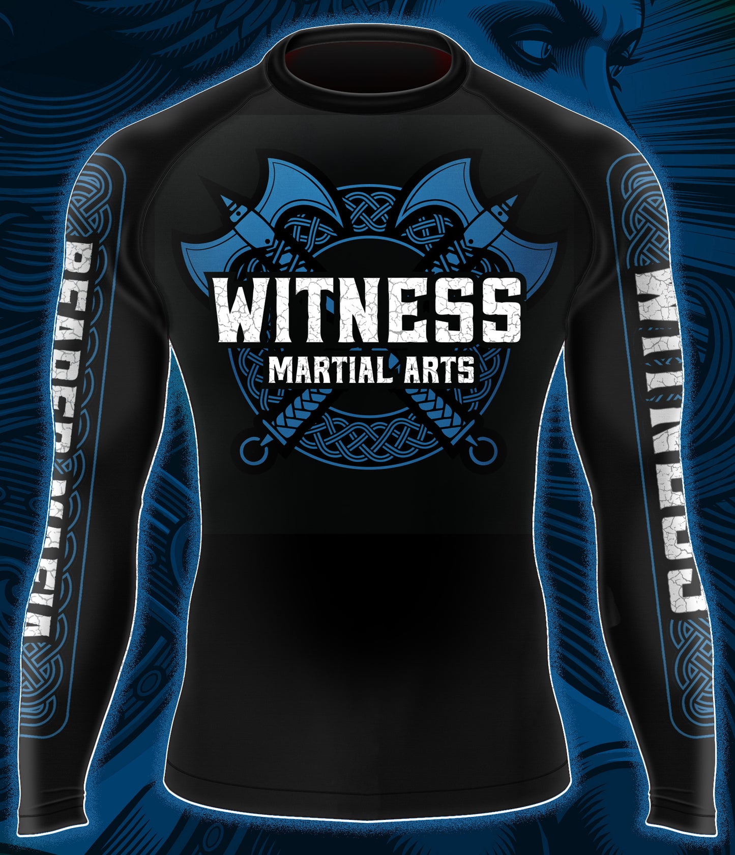 Witness x Reaper Mafia Valkyrie Long Sleeve Rash Guard
