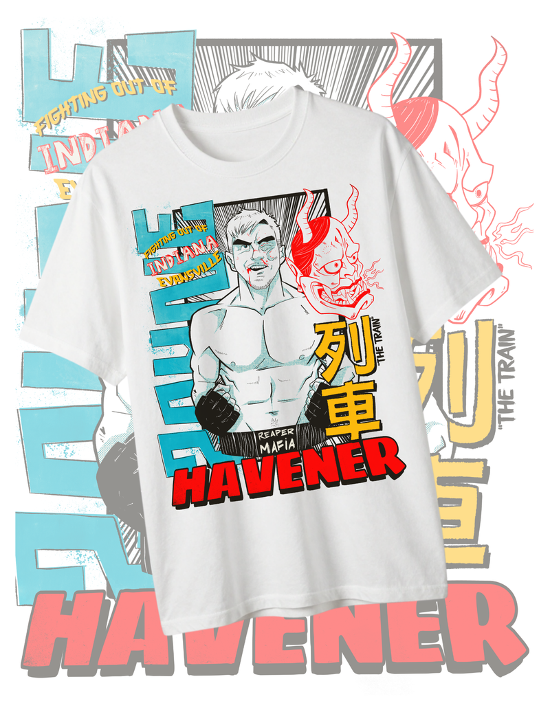 Zayne Havener — “The Train” Fight Edition Shirt- PREORDER