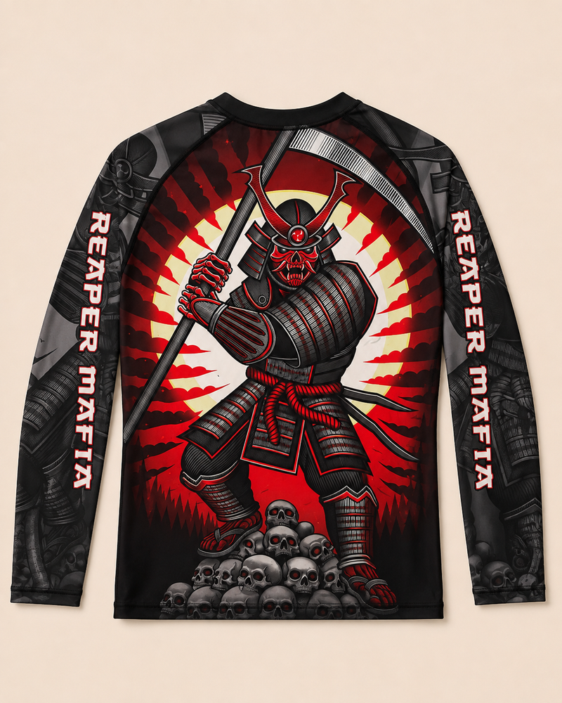Samurai, long sleeve rash guards
