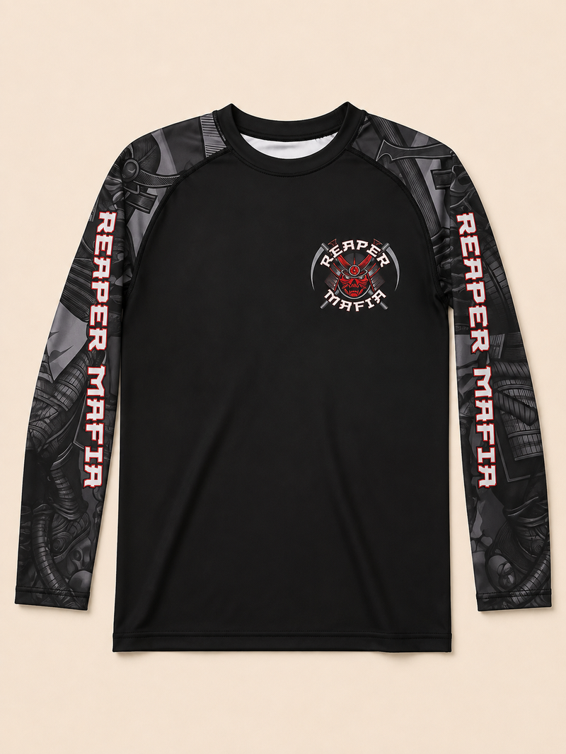 Samurai, long sleeve rash guards