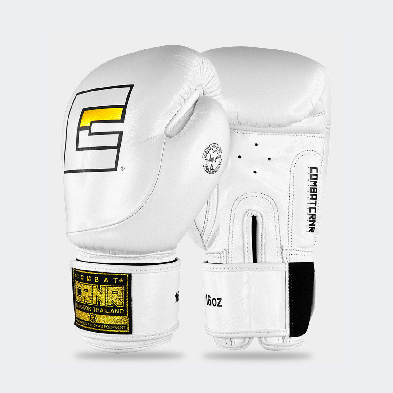 HMIT BOXING GLOVES 16 OZ WHITE
