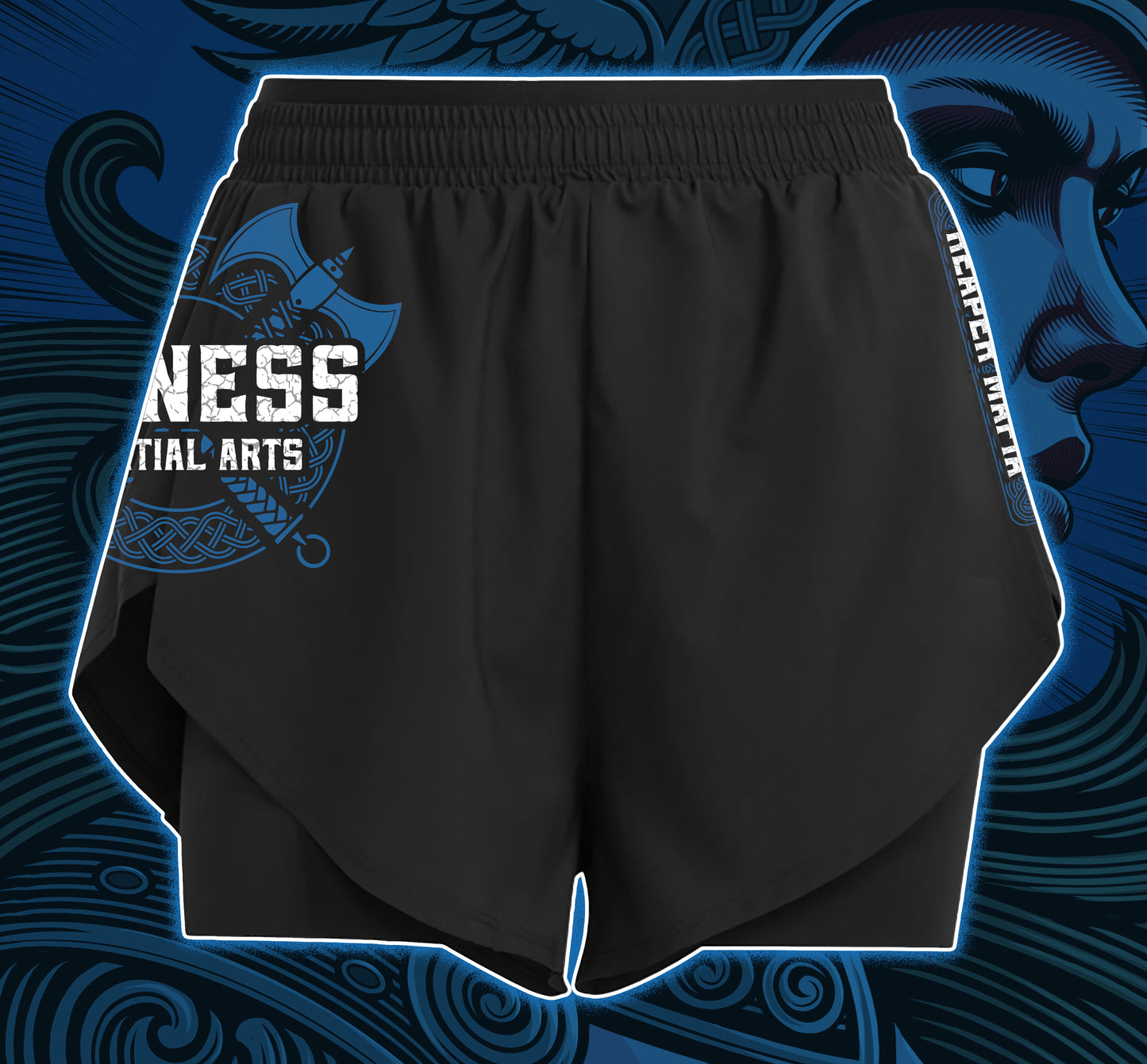 Witness x Reaper Mafia Valkyrie 2-in-1 Training Shorts