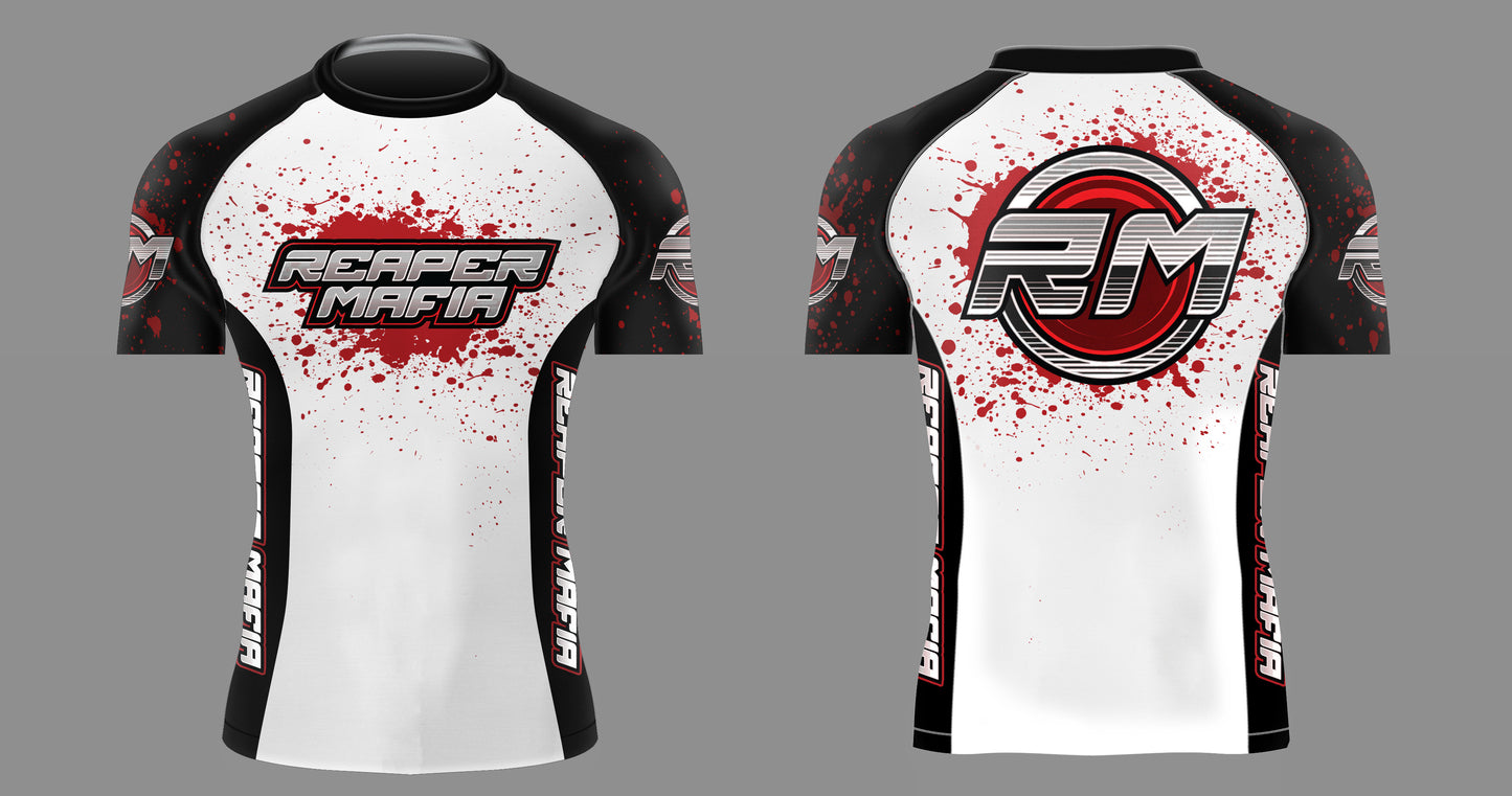 REAPER MAFIA SHORT SLEEVE RASH GUARD